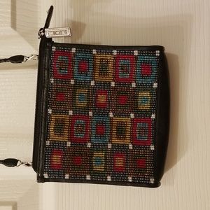 Brighton Beaded Evening Cash and Keys Cross Body Purse